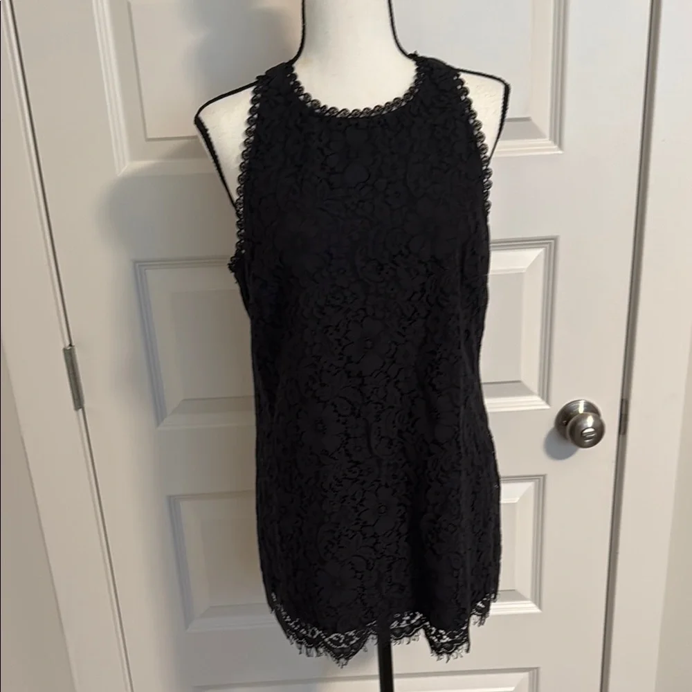 CAbi Black Lace Tunic - Picture 1 of 9